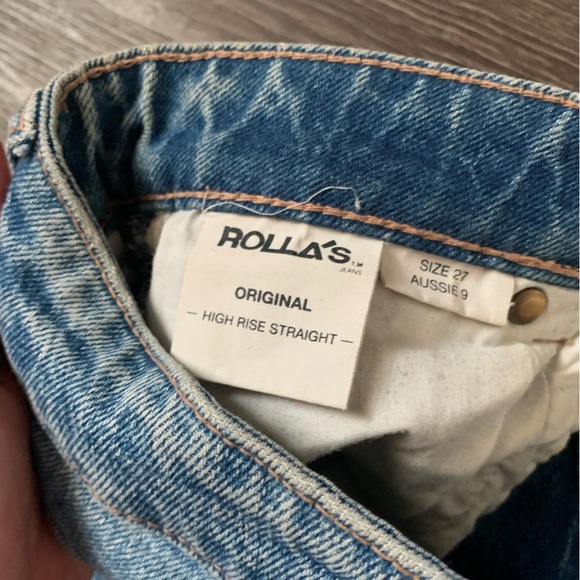Rollas Original Straight Leg Jeans - Picture 2 of 8